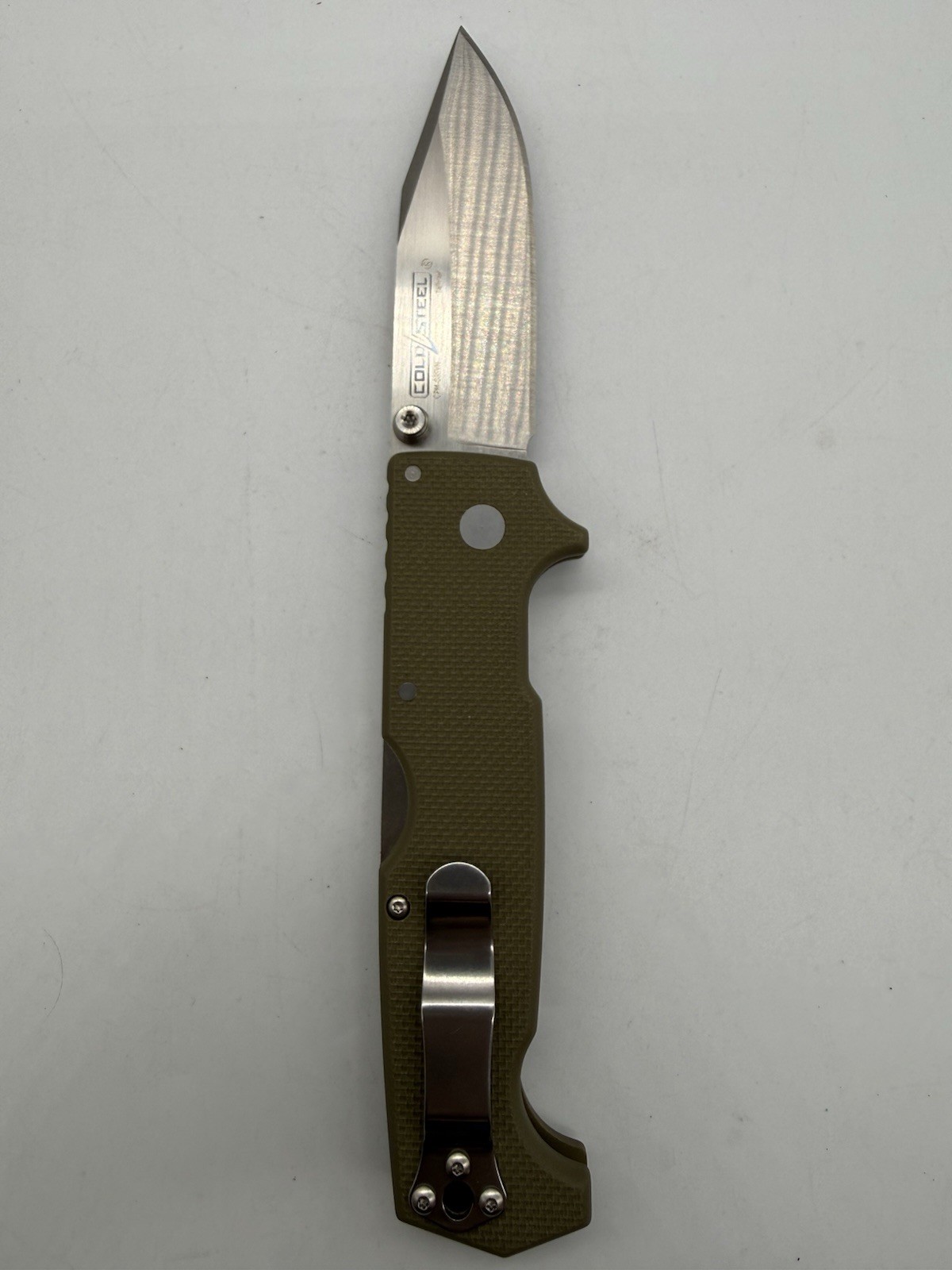 Cold Steel SR1 Folder Knife 4″ Plain Premium pocket knife camp hunt EDC 62L ODG-