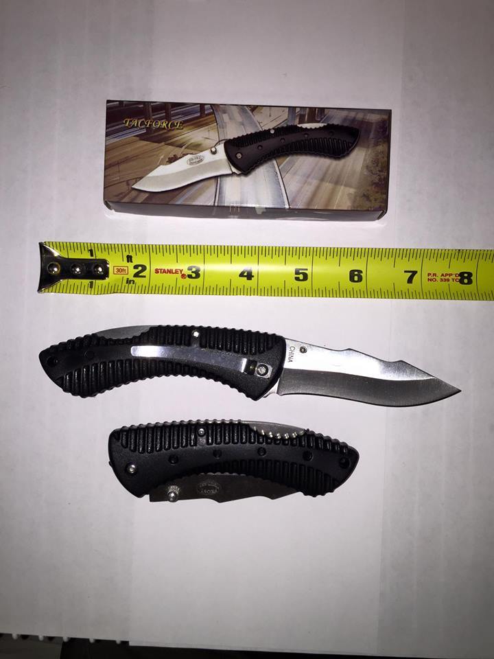8″ Tacforce, Folding Blade