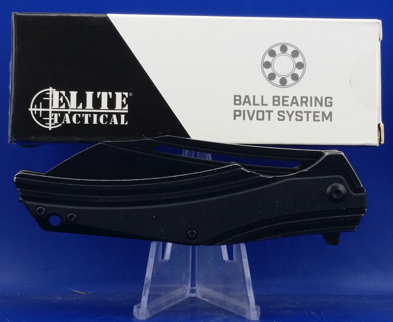ELITE TACTICAL MANUAL FOLDING KNIFE ET-FDR001BK