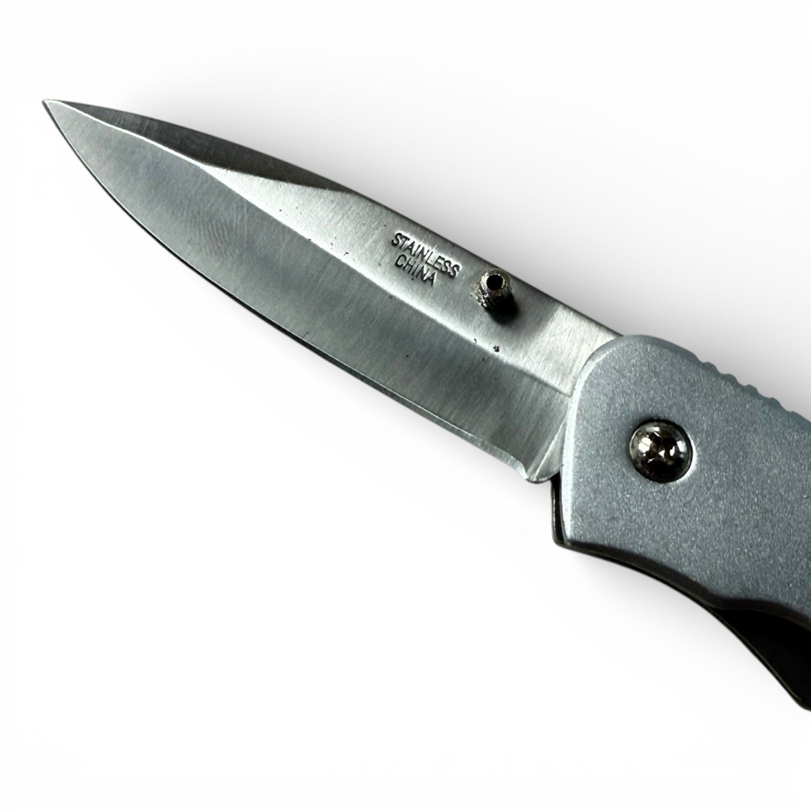 Skeleton Frame Folding Pocket Knife 3” Stainless Steel EDC Tactical Folder