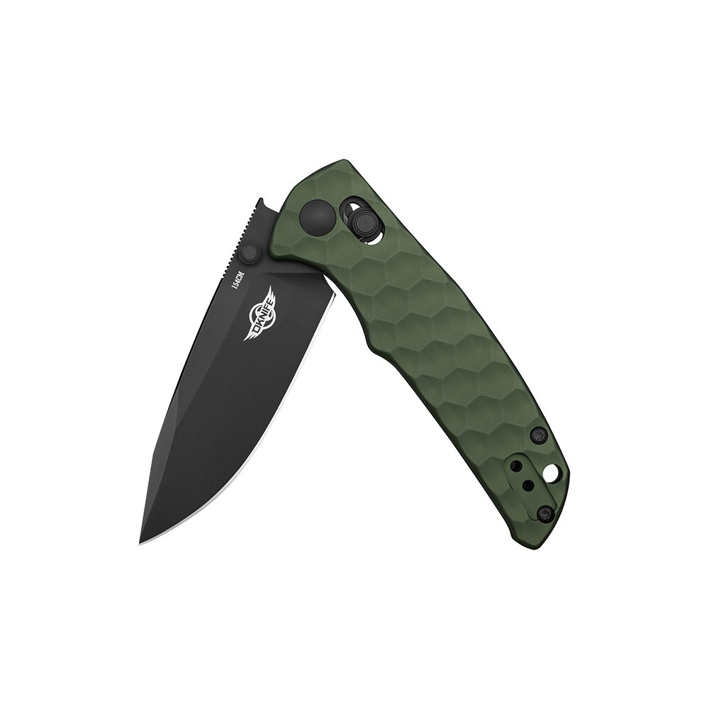 Olight Rubato 3 EDC Pocket Folding Knife, 154CM SS Blade, OD Green Handle