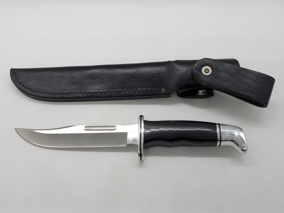 BUCK KNIVES 119 SPECIAL Knife 2014 Black w/ Sheath (EC2032240)