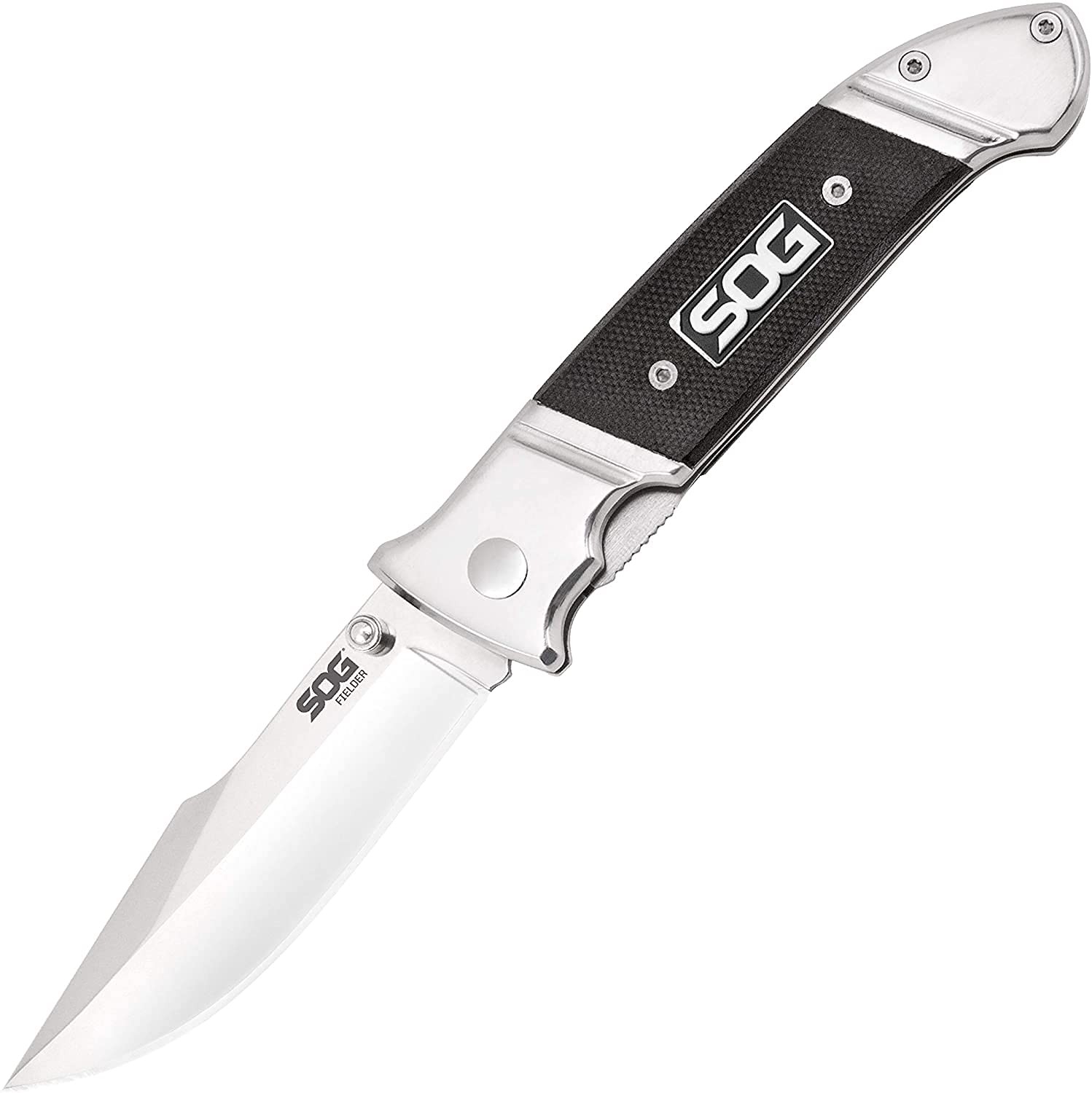 SOG Fielder G10 Folding Pocket Knife – Easy Open 3.3 Inch Foldable Knife Blade