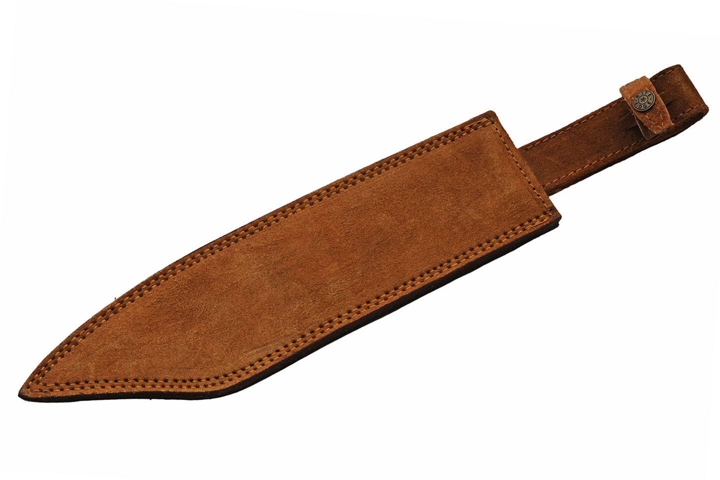 Large Fixed Blade Hunting Skinner Knife Carbon Steel 12in. Blade Leather Sheath