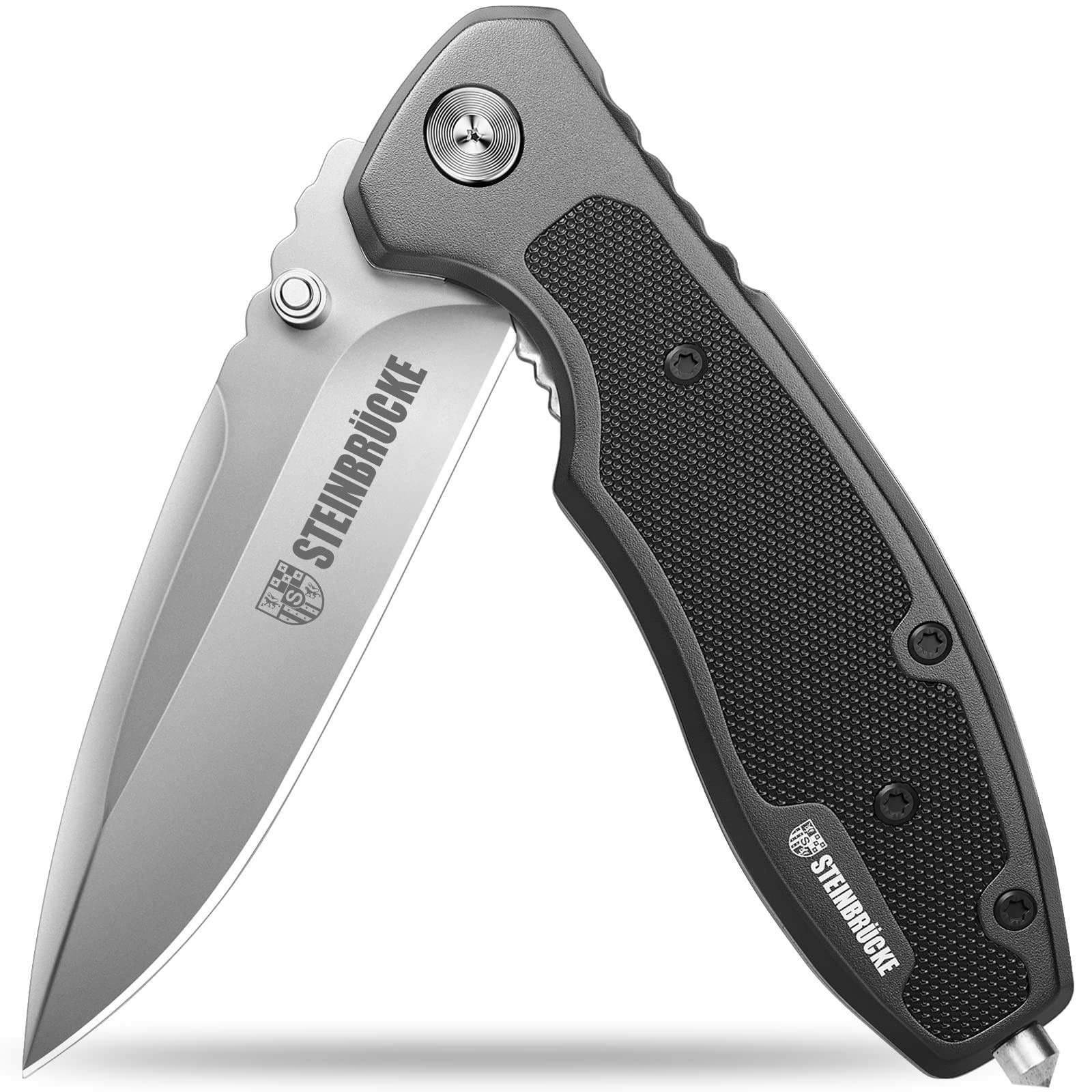 Pocket Knife Tactical Knife Assisted Opening Folding Knife 3.1/4” Clip Point