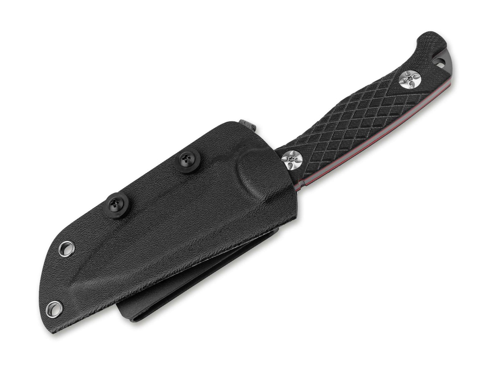 Boker Magnum Life Knife Fixed Knife 3.94″ Blade 440A G10 Handle EDC – 02MB201