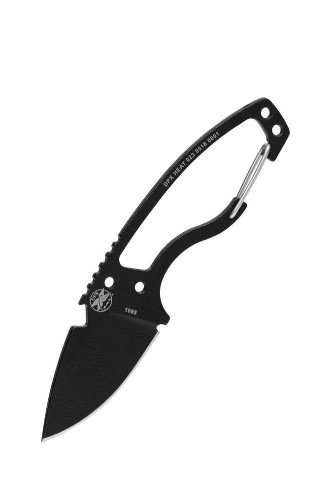 DPx Gear HEAT Hiker Fixed Knife 2.5″ 1095HC Steel Construction Blade – DPHTX023
