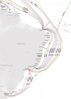 Brasil terá mais cabos submarinos para internet